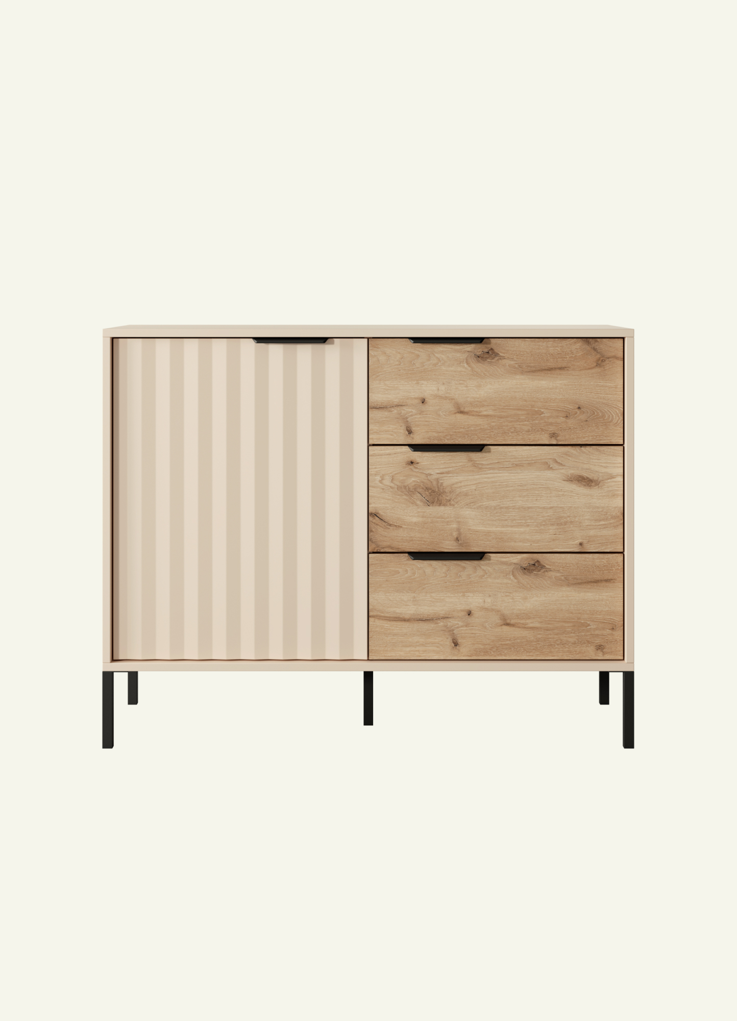 Aparador 103 1p:3c RAVE BEIGE 1